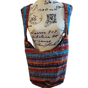 👛 After Six Colorful Patterned Boho Crossbody Bag